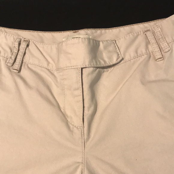 Ann Taylor LOFT Kaki Sz 4 Woman Shorts - Picture 2 of 9
